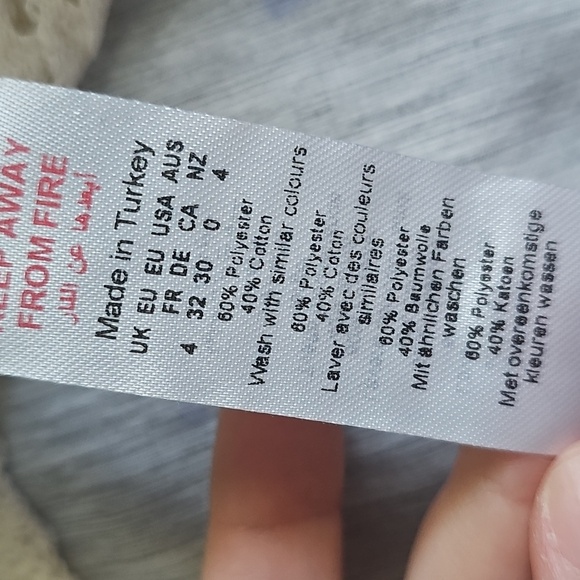 NWT PrettyLittleThing Crochet Cut Out Bandeau Top - Picture 5 of 6